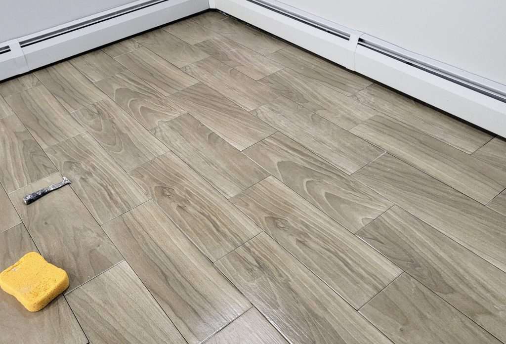 tile floor install 1